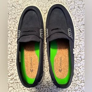 Cariuma Navy Suede Loafers. Navy Blue. Womens Size 9.